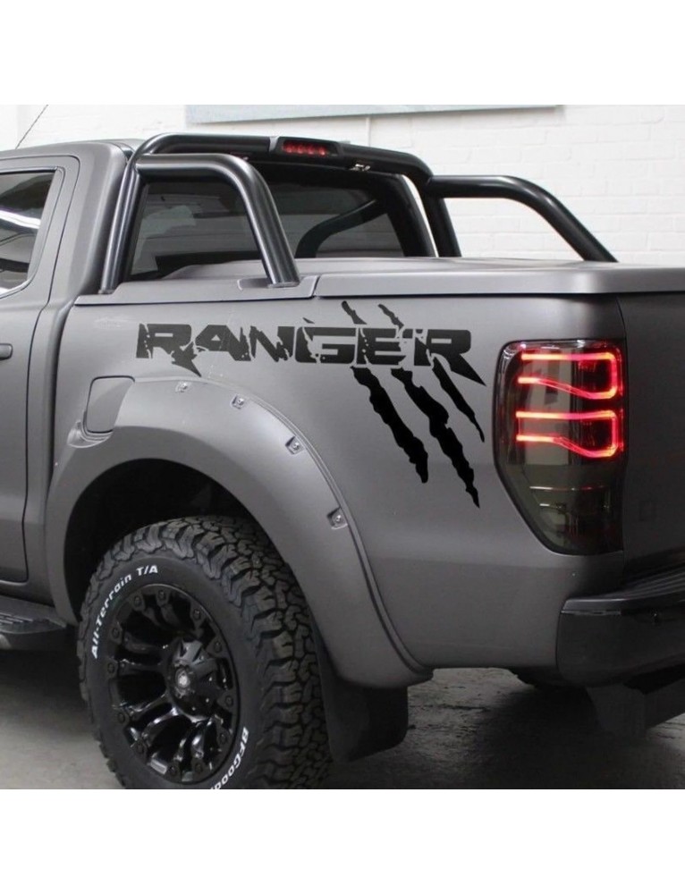 Autocollants RANGER griffes pour Ford Ranger