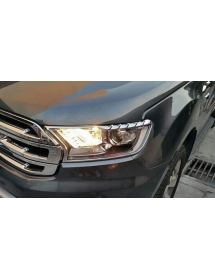 Chrom Frontleuchten für...